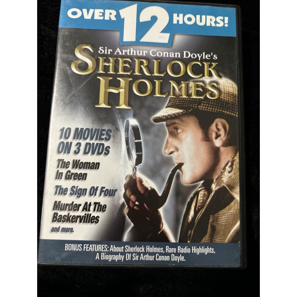 Sir Arthur Conan Doyle's Sherlock Holmes - 10 Movies DVDs